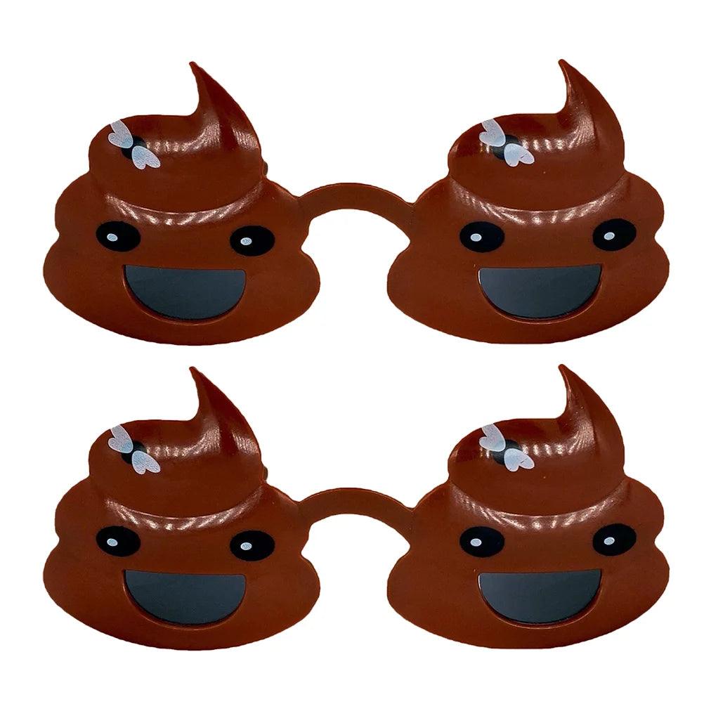 Poop Emoji Glasses